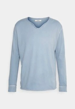 Zadig & Voltaire Monastir Voltaire - Longsleeve - Bleu Horizon -Heren Kleding Winkel e159aeac3f8443159619b878b48cda47