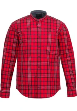 JP1880 Karo LangarmModern Fit - Overhemd - Salsa -Heren Kleding Winkel e20b5f6800a2456286bc29ffbe795b97