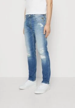 Replay Anbass - Slim Fit Jeans - Blue Denim