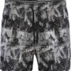 Bugatti Timo - Zwemshorts - Black White Print