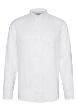 Bugatti Modern Fit - Overhemd - Weiß -Heren Kleding Winkel e90900d34b84477891f314cb3779fe0c