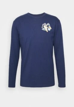 Wood Wood Mel Wizard Badge Long Sleeve - Longsleeve - Navy -Heren Kleding Winkel e97d16957ea7426ea8766b8f64518d8d