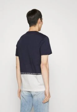 Michael Kors Block Logo Tee - T-Shirt Print - Midnight -Heren Kleding Winkel e9a901487397441ea161a285bcdef98f