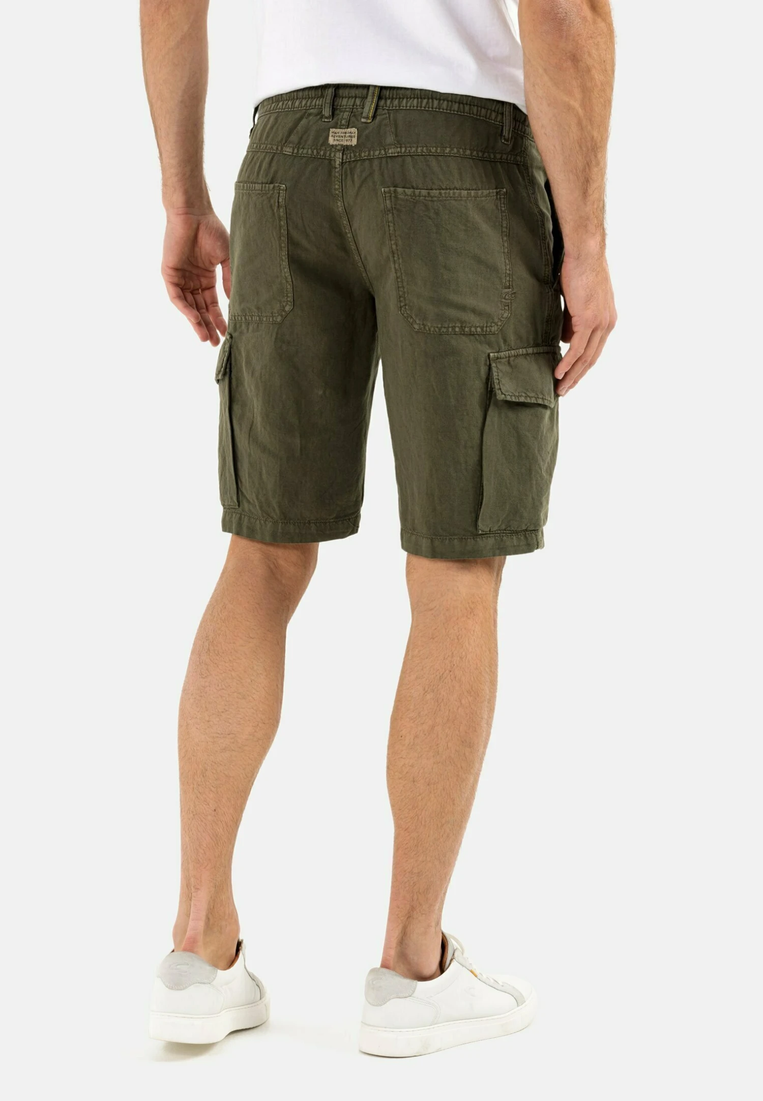 Camel Active Leichte- Shorts - Olive Brown 3 Camel Active Leichte- Shorts - Olive Brown - Afbeelding 3