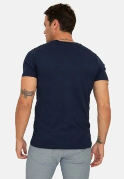 T-Shirt Basic - Navy -Heren Kleding Winkel ede91dc09fca4ff78f67b0888389f28b