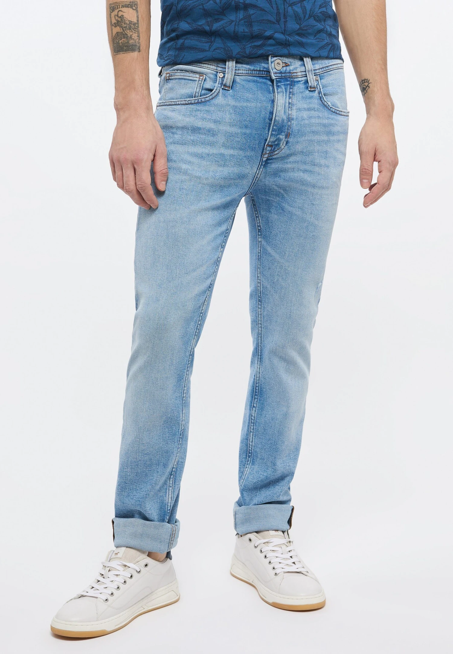 Mustang Style Orlando- Slim Fit Jeans - Blau 1 Mustang Style Orlando- Slim Fit Jeans - Blau