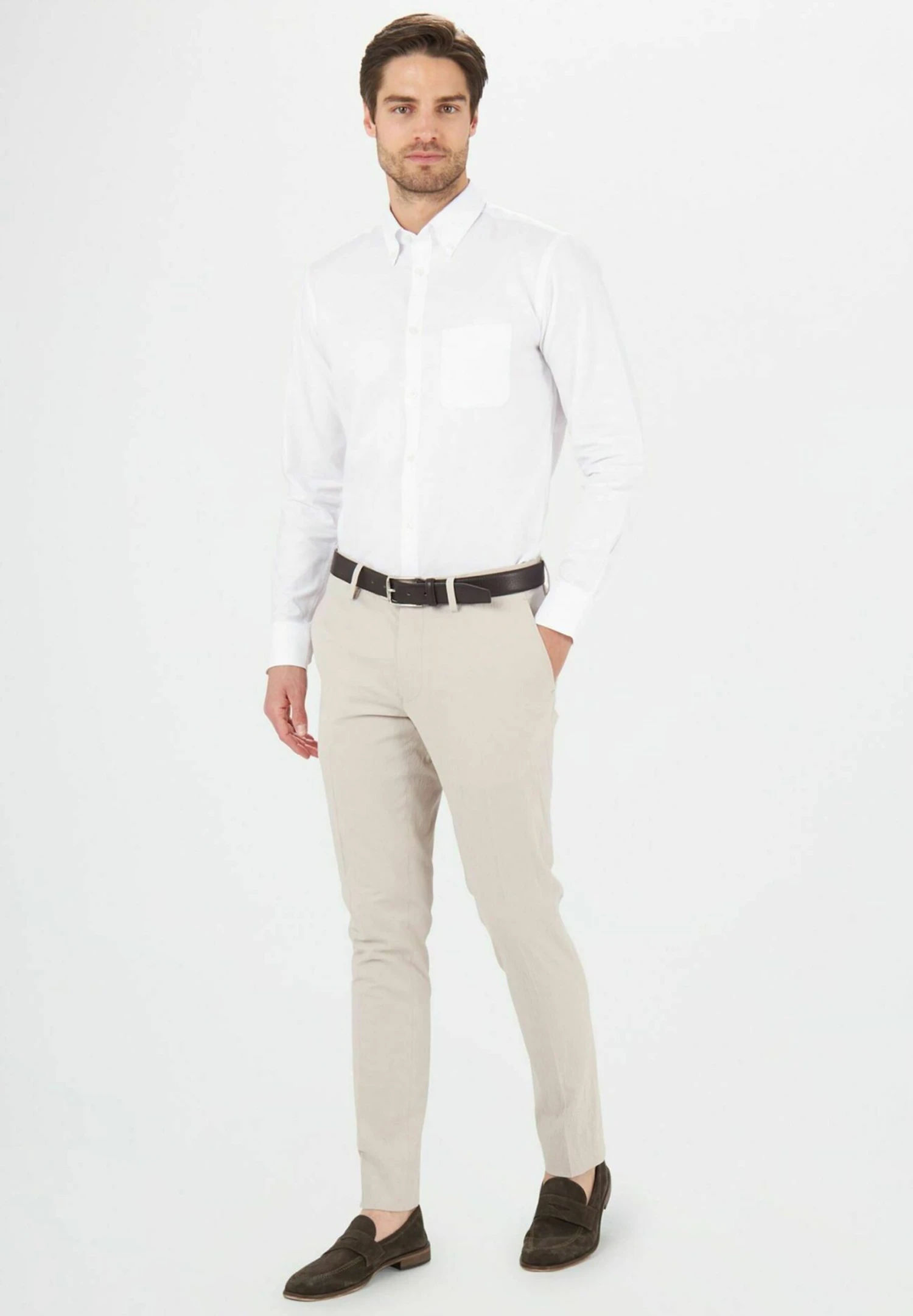 Regular Fit- Overhemd - Bianco 2 Regular Fit- Overhemd - Bianco - Afbeelding 2