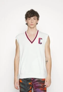 Vest - T-Shirt Print - Light Grey/Red/Navy -Heren Kleding Winkel ee7ef4b5193e435ab2151069f3f4889a