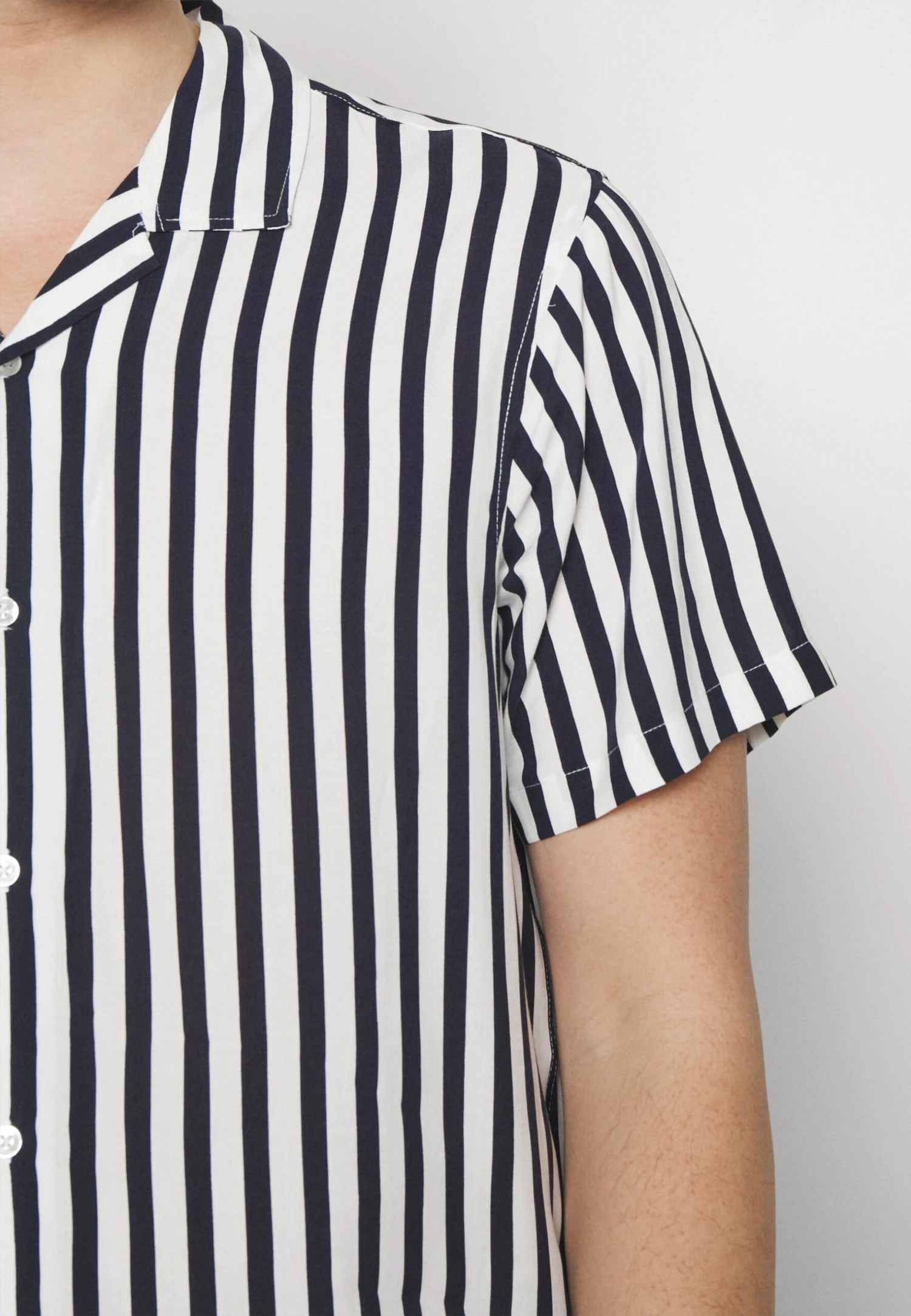 Pier One Overhemd - Dark Blue/White 5 Pier One Overhemd - Dark Blue/White - Afbeelding 5