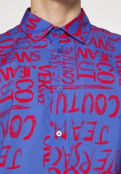 Pop Logo - Overhemd - Blue -Heren Kleding Winkel f136d6acc377483db45f8e8c848060a7