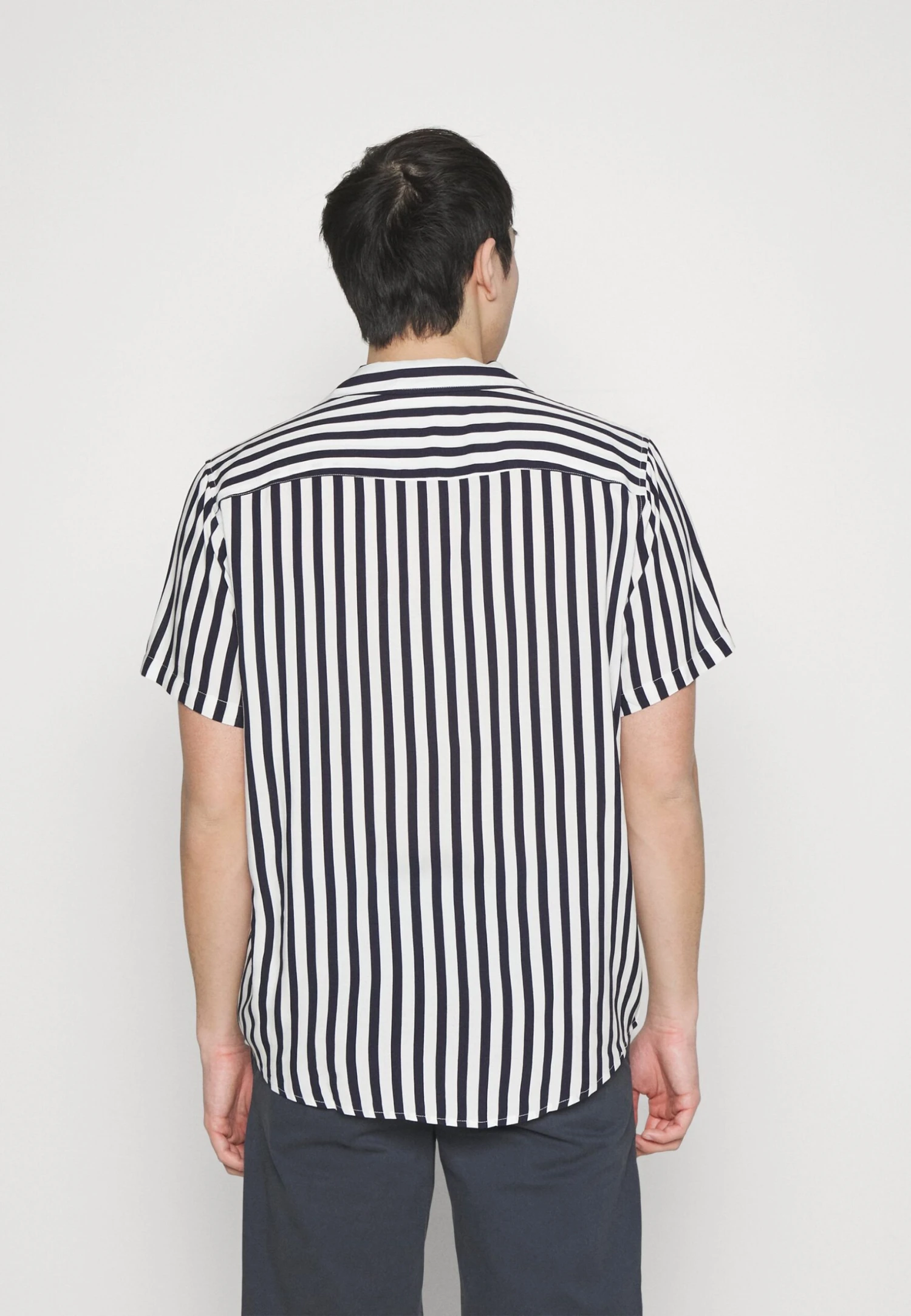 Pier One Overhemd - Dark Blue/White 3 Pier One Overhemd - Dark Blue/White - Afbeelding 3