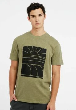 Protest Prtarugam- T-Shirt Print - Artichoke Green