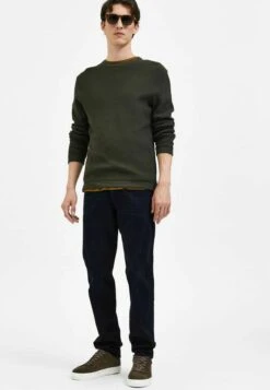 Selected Homme Dunkle - Straight Leg Jeans - Blue Black Denim -Heren Kleding Winkel ff84bd57bca54924b2e0beca08166cab
